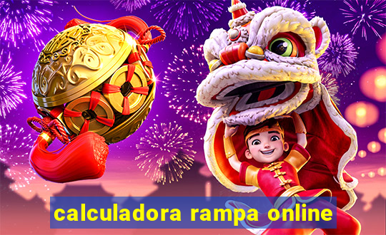 calculadora rampa online